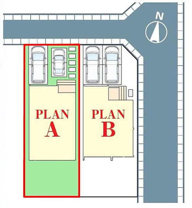 カースペース付き!マイカーをお持ちの方も安心ですね。物件探しのご条件・ご要望などありましたら、何なりとスタッフまでお申し付けください!
