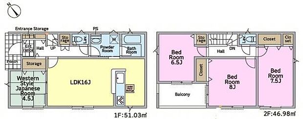 4LDKの魅力的な間取り!LDKはゆったりとした空間で、ご家族との団らん時間が、より一層充実したものになりますね家族との仲が深まり、自然と笑顔が増えそうです!