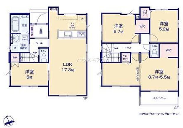 4LDKの魅力的な間取り!LDKはゆったりとした空間で、ご家族との団らん時間が、より一層充実したものになりますね家族との仲が深まり、自然と笑顔が増えそうです!