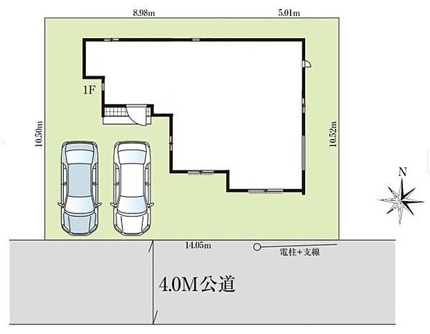 カースペースは2台付き!セカンドカー持ちの方や急な来客時にも安心ですね。物件探しのご条件・ご要望などありましたら、何なりとスタッフまでお申し付けください!【現地販売会開催中】