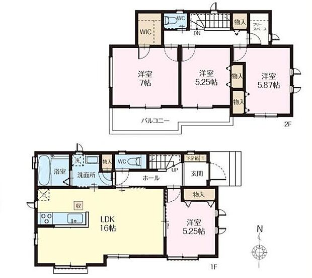 4SLDKの魅力的な間取り!LDKはゆったりとした空間で、ご家族との団らん時間が、より一層充実したものになりますね家族との仲が深まり、自然と笑顔が増えそうです!【現地販売会開催中】