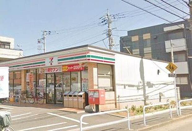セブンイレブン新松戸ゆりのき通り店まで1864m