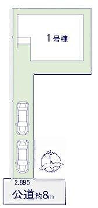 カースペースは2台付き!セカンドカー持ちの方や急な来客時にも安心ですね。物件探しのご条件・ご要望などありましたら、何なりとスタッフまでお申し付けください!