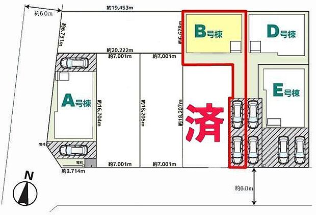 カースペース付き!マイカーをお持ちの方も安心ですね。物件探しのご条件・ご要望などありましたら、何なりとスタッフまでお申し付けください!