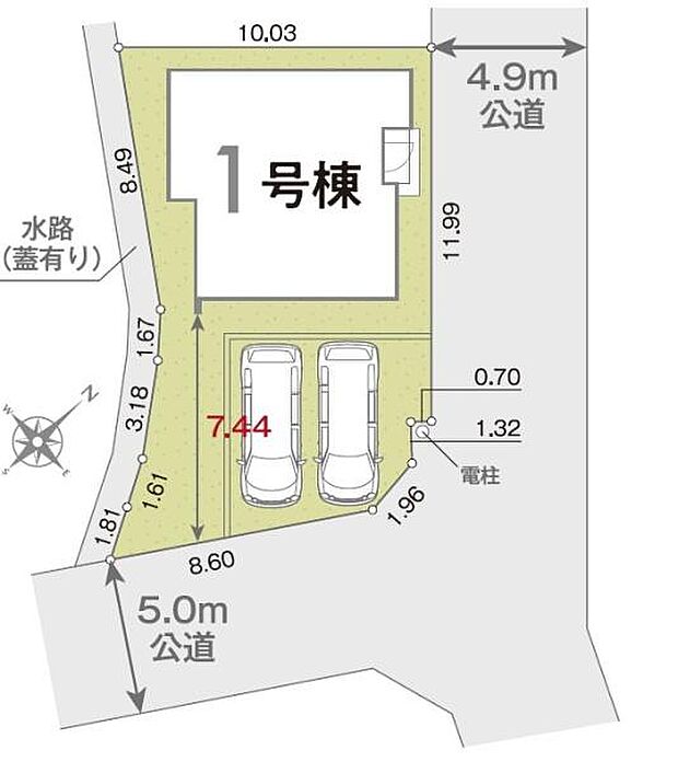 カースペースは2台付き！セカンドカー持ちの方や急な来客時にも安心ですね。物件探しのご条件・ご要望などありましたら、何なりとスタッフまでお申し付けください！
