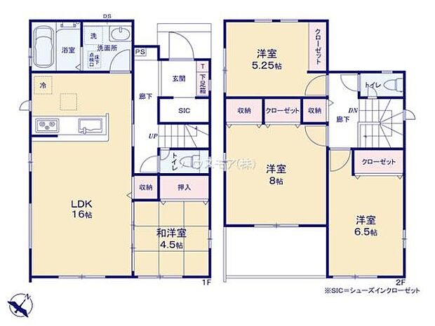4LDKの魅力的な間取り!LDKはゆったりとした空間で、ご家族との団らん時間が、より一層充実したものになりますね。家族との仲が深まり、自然と笑顔が増えます!