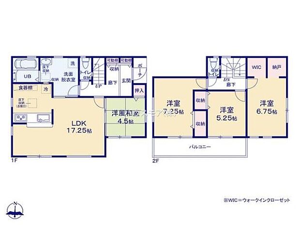 4SLDKの魅力的な間取り!LDKはゆったりとした空間で、ご家族との団らん時間が、より一層充実したものになりますね家族との仲が深まり、自然と笑顔が増えそうです!