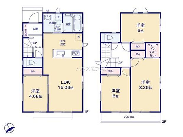 4LDKの魅力的な間取り!LDKはゆったりとした空間で、ご家族との団らん時間が、より一層充実したものになりますね家族との仲が深まり、自然と笑顔が増えそうです!【現地販売会開催中】