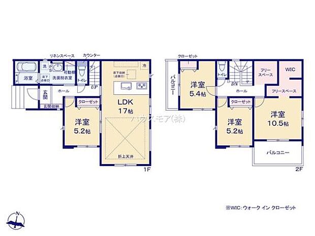 4LDKの魅力的な間取り!LDKはゆったりとした空間で、ご家族との団らん時間が、より一層充実したものになりますね。家族との仲が深まり、自然と笑顔が増えます!