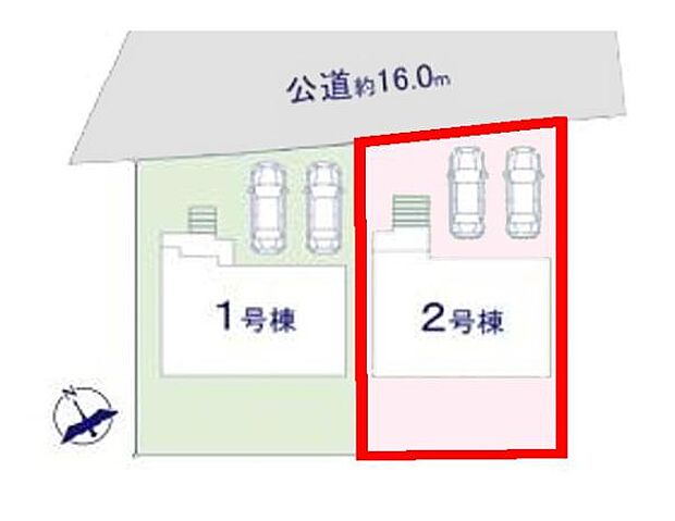 カースペースは2台付き!セカンドカー持ちの方や急な来客時にも安心ですね。物件探しのご条件・ご要望などありましたら、何なりとスタッフまでお申し付けください!【現地見学会開催中】