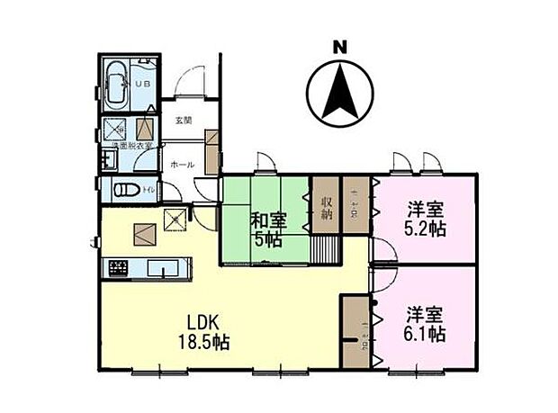 【現地販売会開催中】3LDKの魅力的な間取り!LDKはゆったりとした空間で、ご家族との団らん時間が、より一層充実したものになりますね!家族との仲が深まり、自然と笑顔が増えそうです!
