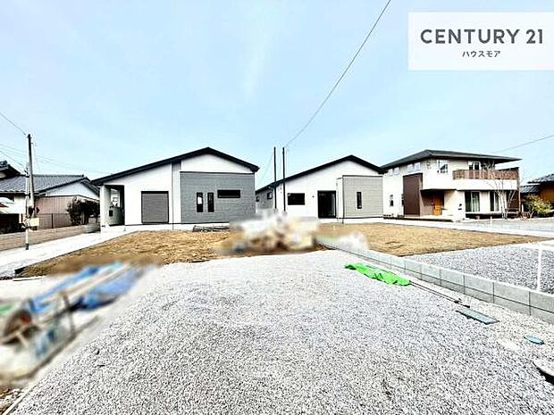 全2棟のキレイな街並み。是非1度ご内見ください。物件探しのご条件・ご要望・ご質問など、不動産に関することならどのようなことでも誠心誠意対応させて頂きます。