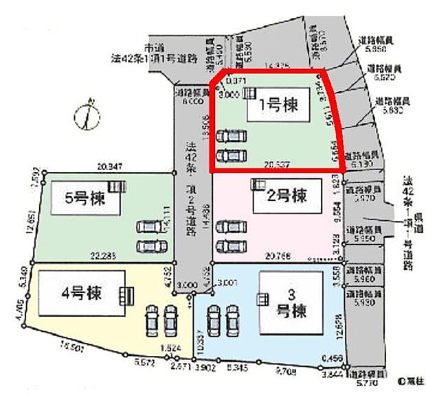 カースペースは2台付き!セカンドカー持ちの方や急な来客時にも安心ですね。