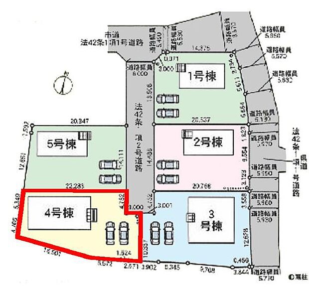 カースペースは2台付き!セカンドカー持ちの方や急な来客時にも安心ですね。