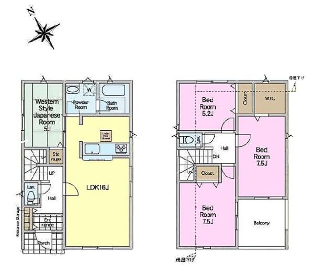 4LDKの魅力的な間取り!LDKはゆったりとした空間で、ご家族との団らん時間が、より一層充実したものになりますね家族との仲が深まり、自然と笑顔が増えそうです!