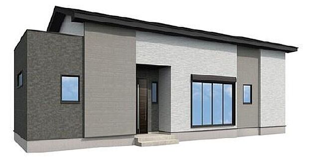 こちらは完成予想図となります。完成が待ち遠しい、魅力あふれる住まいです。ご不明点やご要望などがございましたら、どうぞお気軽にお申し付けください。