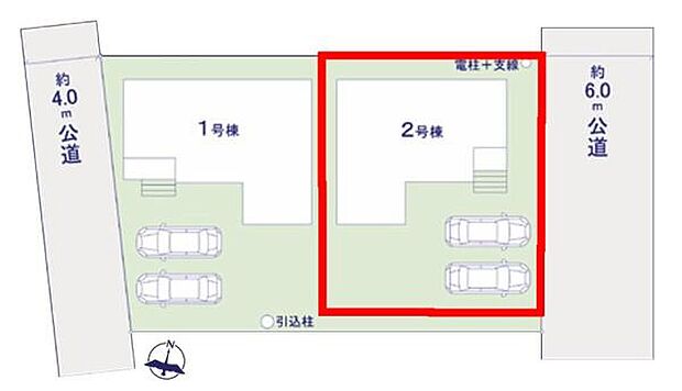 カースペース2台付きでマイカーをお持ちのご家庭でも安心。物件探しのご条件・ご要望・ご質問など、何なりと弊社スタッフまでお申し付けください!