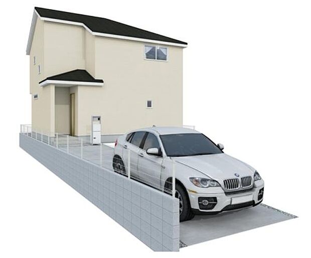 こちらは完成予想図となります。完成が待ち遠しい、魅力あふれる住まいです。ご不明点やご要望などがございましたら、どうぞお気軽にお申し付けください。