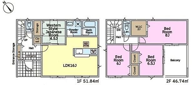 4LDKの魅力的な間取り!LDKはゆったりとした空間で、ご家族との団らん時間が、より一層充実したものになりますね家族との仲が深まり、自然と笑顔が増えそうです!