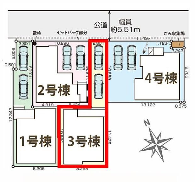 カースペースは2台付き!セカンドカー持ちの方や急な来客時にも安心ですね。
