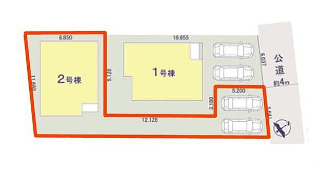 カースペースは2台付き!セカンドカー持ちの方や急な来客時にも安心ですね。物件探しのご条件・ご要望などありましたら、何なりとスタッフまでお申し付けください!