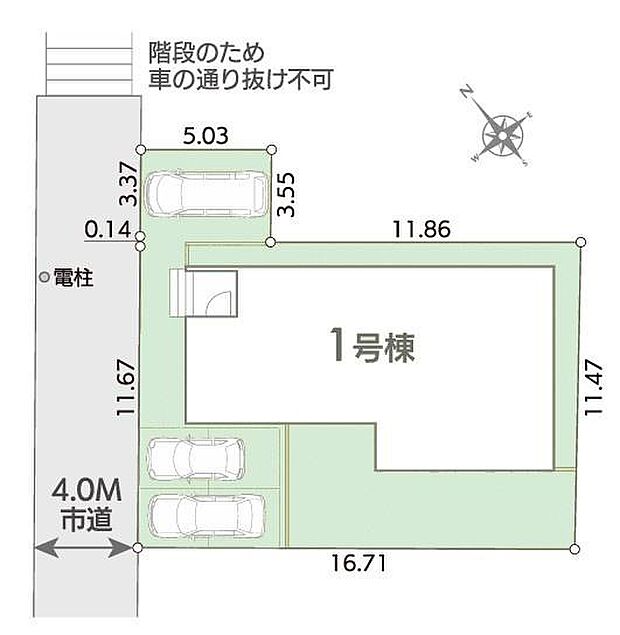 カースペースは3台付き!セカンドカー持ちの方や急な来客時にも安心ですね。物件探しのご条件・ご要望などありましたら、何なりとスタッフまでお申し付けください!