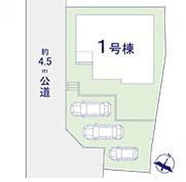 カースペースは最大3台可!セカンドカー持ちの方や急な来客時にも安心ですね。自転車やバイク置き場にも困りません!