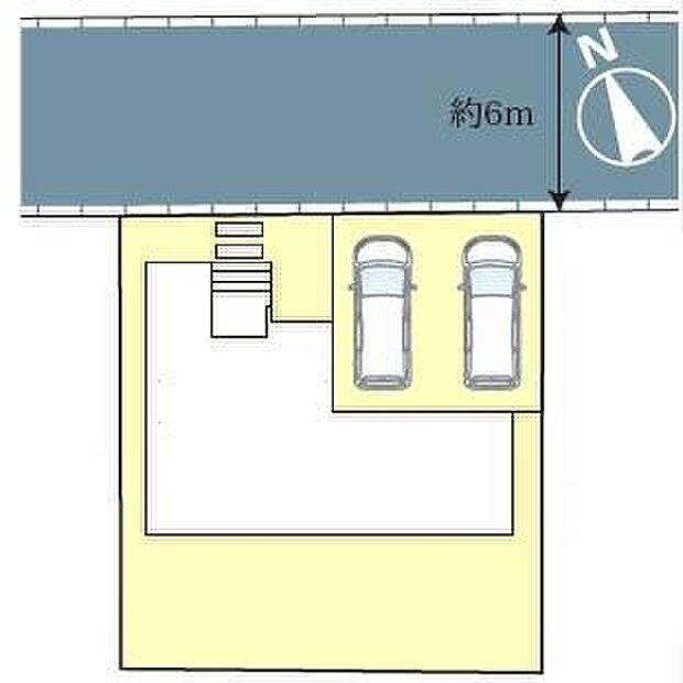 カースペース2台付きでマイカーをお持ちのご家庭でも安心。物件探しのご条件・ご要望・ご質問など、何なりと弊社スタッフまでお申し付けください!