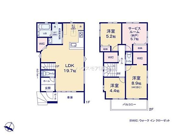 3SLDKの魅力的な間取り!LDKはゆったりとした空間で、ご家族との団らん時間が、より一層充実したものになりますね家族との仲が深まり、自然と笑顔が増えそうです!