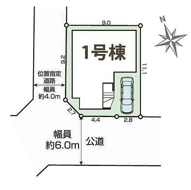 カースペース付き!マイカーをお持ちの方も安心!行動範囲が広がります!