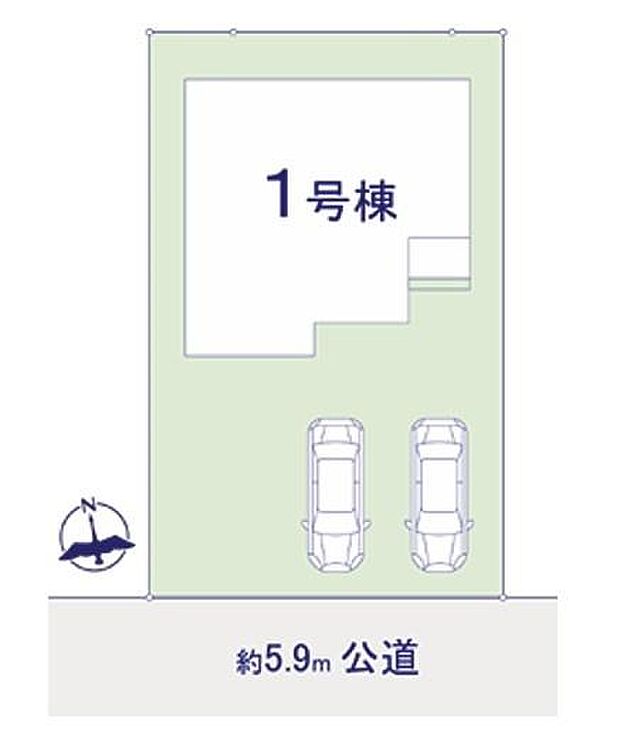 カースペースは2台付き！セカンドカー持ちの方や急な来客時にも安心ですね。物件探しのご条件・ご要望などありましたら、何なりと弊社スタッフまでお申し付けください！