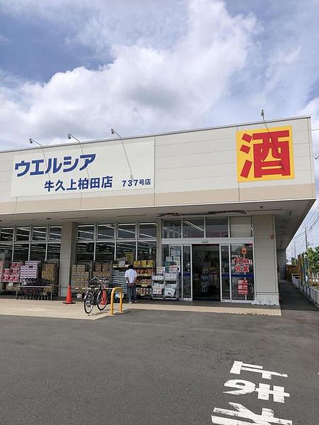 カワチ薬品牛久上柏田店まで1931m