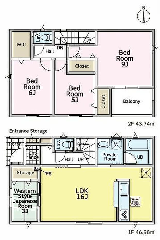 4LDKの魅力的な間取り!LDKはゆったりとした空間で、ご家族との団らん時間が、より一層充実したものになりますね家族との仲が深まり、自然と笑顔が増えそうです!