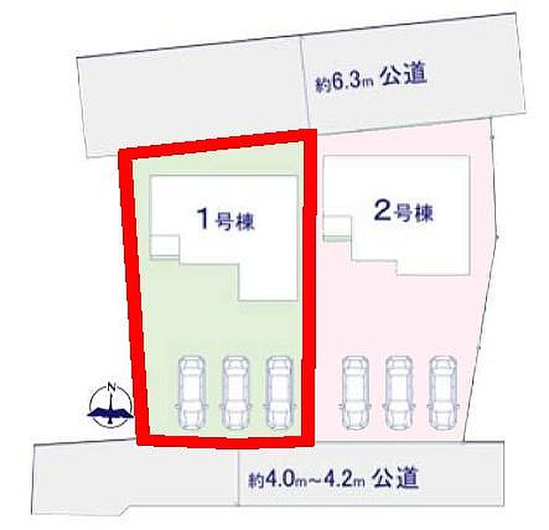 カースペースは3台付き!セカンドカー持ちの方や急な来客時にも安心ですね。物件探しのご条件・ご要望などありましたら、何なりとスタッフまでお申し付けください!
