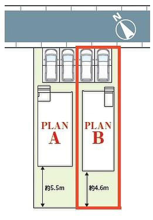 カースペース2台付きでマイカーをお持ちのご家庭でも安心。物件探しのご条件・ご要望・ご質問など、何なりと弊社スタッフまでお申し付けください！