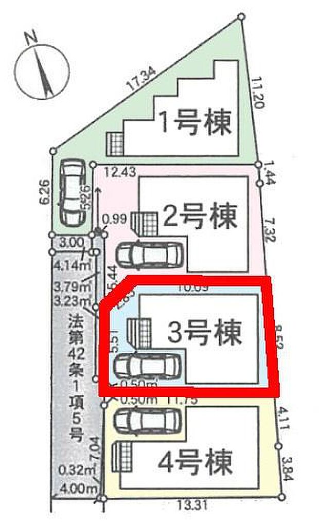 カースペース付きで、マイカーをお持ちの方も安心です。