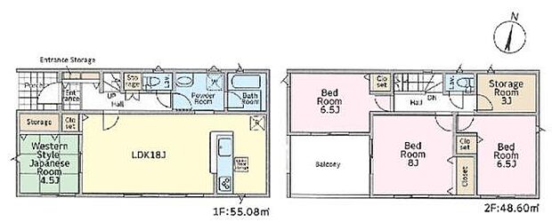 4SLDKの魅力的な間取り！LDKはゆったりとした空間で、ご家族との団らん時間が、より一層充実したものになりますね！家族との仲が深まり、自然と笑顔が増えそうです！