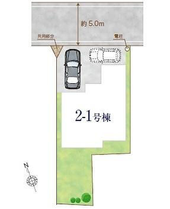 カースペース2台付きでマイカーをお持ちのご家庭でも安心。物件探しのご条件・ご要望・ご質問など、何なりと弊社スタッフまでお申し付けください！