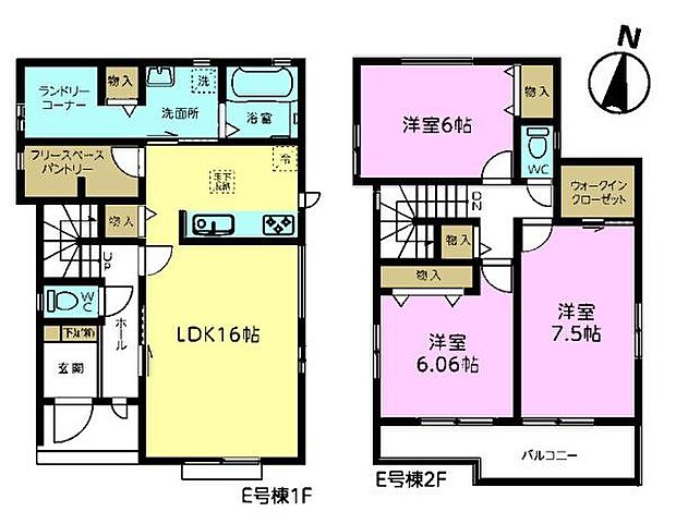 3LDKの魅力的な間取り!LDKはゆったりとした空間で、ご家族との団らん時間が、より一層充実したものになりますね!家族との仲が深まり、自然と笑顔が増えそうです!