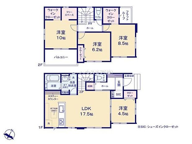 4LDKの魅力的な間取り！LDKはゆったりとした空間で、ご家族との団らん時間が、より一層充実したものになりますね家族との仲が深まり、自然と笑顔が増えそうです！