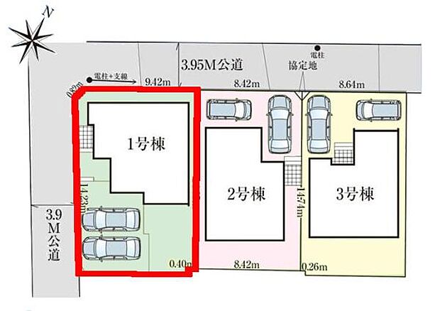 カースペースは2台付き！セカンドカー持ちの方や急な来客時にも安心ですね。物件探しのご条件・ご要望などありましたら、何なりとスタッフまでお申し付けください！