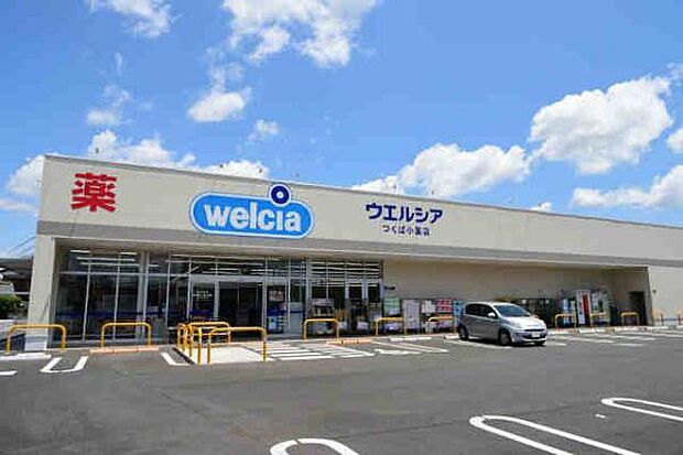 ウエルシアつくば小茎店まで1700m
