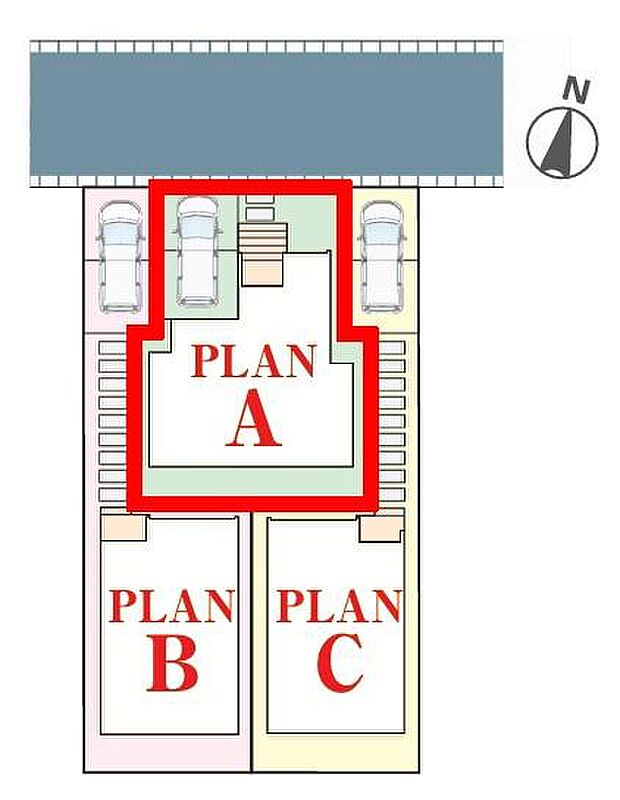 カースペース付きでマイカーをお持ちのご家庭でも安心。物件探しのご条件・ご要望・ご質問など、何なりと弊社スタッフまでお申し付けください!