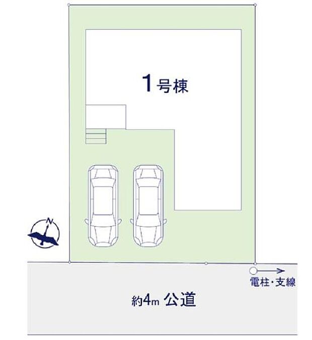 カースペースは2台付き!セカンドカー持ちの方や急な来客時にも安心ですね。物件探しのご条件・ご要望などありましたら、何なりとスタッフまでお申し付けください!
