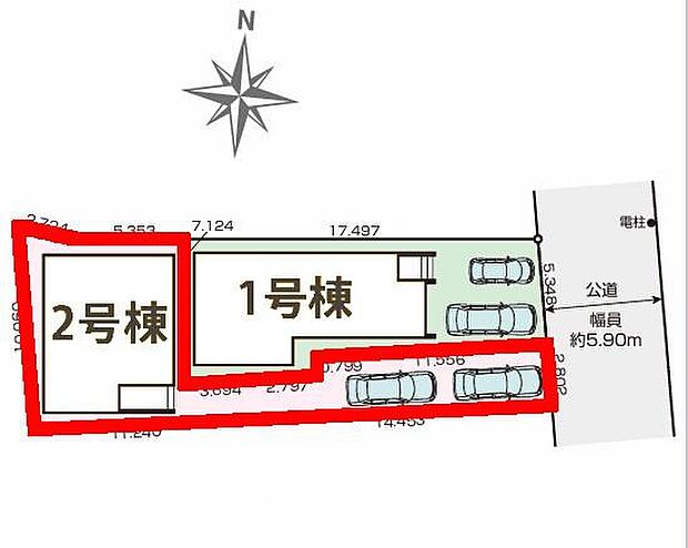 カースペース2台付きでマイカーをお持ちのご家庭でも安心。物件探しのご条件・ご要望・ご質問など、何なりと弊社スタッフまでお申し付けください！