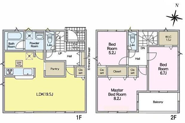 3LDKの魅力的な間取り！LDKはゆったりとした空間で、ご家族との団らん時間が、より一層充実したものになりますね。家族との仲が深まり、自然と笑顔が増えます！