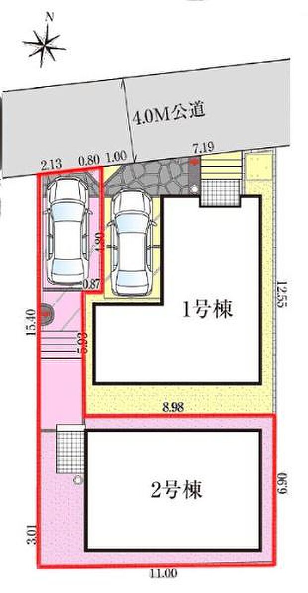カースペース付きでマイカーをお持ちのご家庭でも安心。物件探しのご条件・ご要望・ご質問など、何なりと弊社スタッフまでお申し付けください!