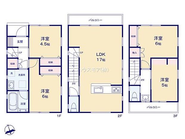4LDKの魅力的な間取り!LDKはゆったりとした空間で、ご家族との団らん時間が、より一層充実したものになりますね家族との仲が深まり、自然と笑顔が増えそうです!