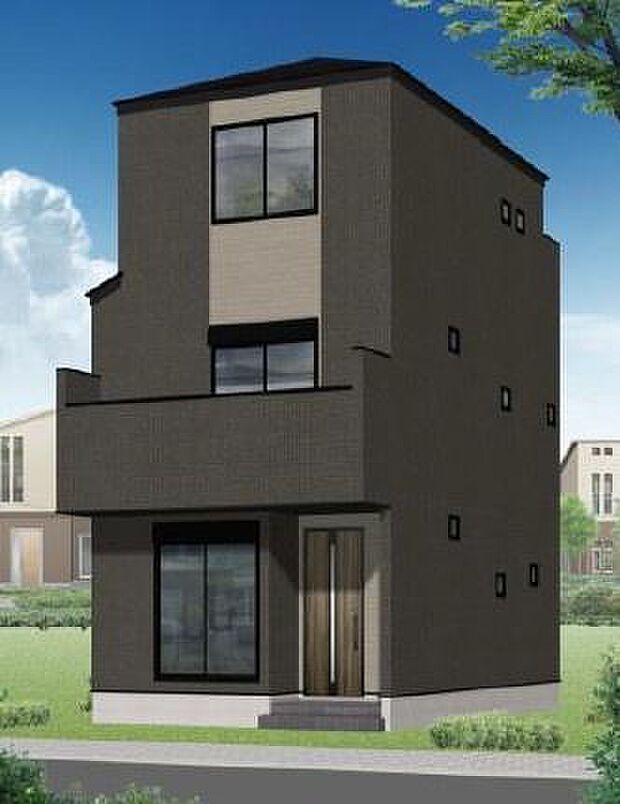 こちらは完成予想図です!完成が楽しみですね。いろいろなご希望がございましたら、お客様のご要望をどしどしお聞かせください。