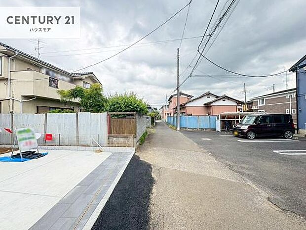 前面道路3.3m!陽当り良好な立地です。